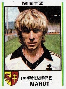 Sticker Philippe Mahut - Football France 1980-1981 n. 141 - Panini