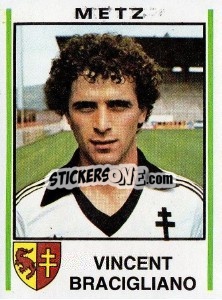 Cromo Vincent Bracigliano - Football France 1980-1981 n. 146 - Panini