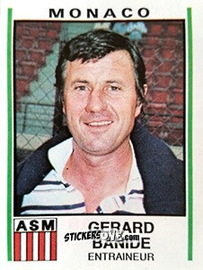 Figurina Gerard Bandie - Football France 1980-1981 n. 155 - Panini