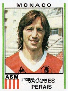 Sticker Jacques Perais - Football France 1980-1981 n. 158 - Panini