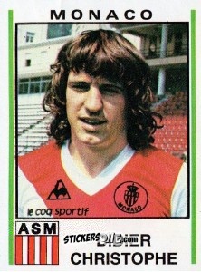 Figurina Didier Christophe - Football France 1980-1981 n. 161 - Panini