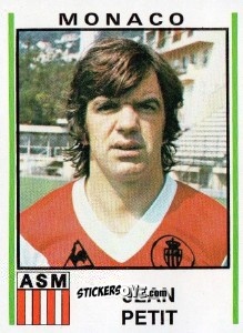 Figurina Jean Petit - Football France 1980-1981 n. 162 - Panini