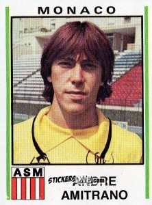 Sticker Andre Amitrano - Football France 1980-1981 n. 167 - Panini