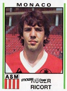 Cromo Roger Ricort - Football France 1980-1981 n. 169 - Panini