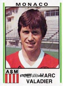 Sticker Jean-Marc Valadier - Football France 1980-1981 n. 170 - Panini