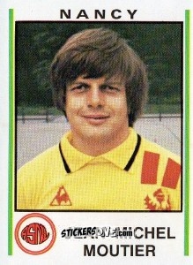 Sticker Jean-Michel Moutier - Football France 1980-1981 n. 173 - Panini