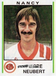 Sticker Pierre Neubert - Football France 1980-1981 n. 175 - Panini
