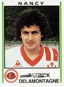Sticker Patrick Delamontagne - Football France 1980-1981 n. 180 - Panini