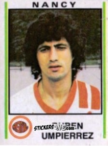 Cromo Ruben Umpierrez - Football France 1980-1981 n. 182 - Panini