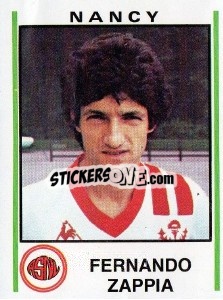 Sticker Fernando Zappia - Football France 1980-1981 n. 185 - Panini