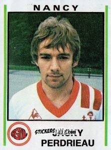 Sticker Jacky Perdrieau - Football France 1980-1981 n. 186 - Panini