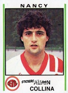 Sticker Alain Collina - Football France 1980-1981 n. 187 - Panini