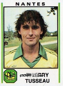 Sticker Thierry Tusseau - Football France 1980-1981 n. 194 - Panini