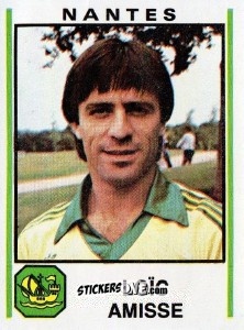 Sticker Loic Amisse - Football France 1980-1981 n. 200 - Panini