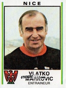 Sticker Vlatko Markovic - Football France 1980-1981 n. 206 - Panini