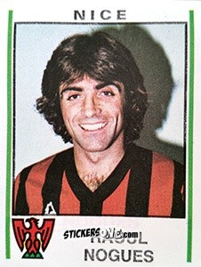 Sticker Raoul Nogues - Football France 1980-1981 n. 214 - Panini