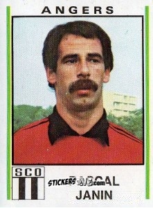Sticker Pascal Janin - Football France 1980-1981 n. 3 - Panini