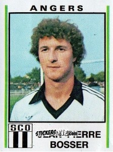 Sticker Jean-Pierre Bosser - Football France 1980-1981 n. 5 - Panini