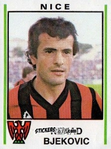 Sticker Nenad Bjekovic - Football France 1980-1981 n. 216 - Panini