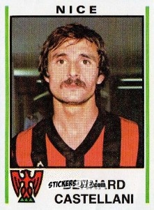 Sticker Bernard Castellani - Football France 1980-1981 n. 221 - Panini