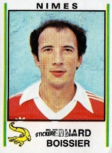 Cromo Bernard Boissier - Football France 1980-1981 n. 225 - Panini