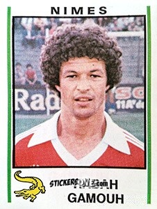 Sticker Rabah Gamouh - Football France 1980-1981 n. 230 - Panini