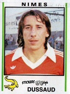 Cromo Guy Dussaud - Football France 1980-1981 n. 238 - Panini