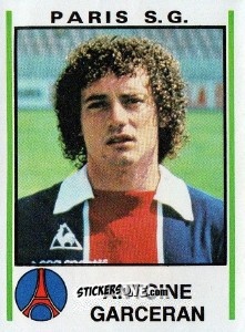 Sticker Antoine Garceran - Football France 1980-1981 n. 245 - Panini