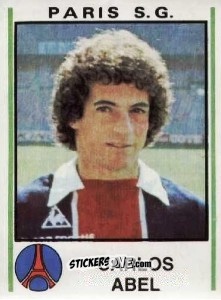 Cromo Carlos Abel - Football France 1980-1981 n. 252 - Panini