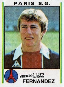 Sticker Luis Fernandez - Football France 1980-1981 n. 253 - Panini