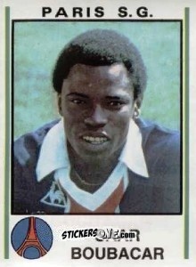 Figurina Saar Boubacar - Football France 1980-1981 n. 254 - Panini