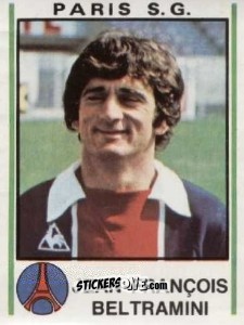 Figurina Jean-Francois Beltramini - Football France 1980-1981 n. 255 - Panini