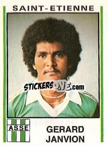 Sticker Gerard Janvion - Football France 1980-1981 n. 259 - Panini