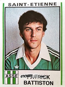 Sticker Patrick Battiston - Football France 1980-1981 n. 262 - Panini