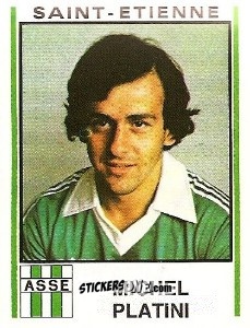 Sticker Michel Platini - Football France 1980-1981 n. 265 - Panini