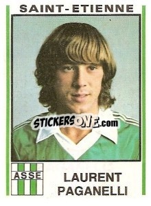 Figurina Laurent Paganelli - Football France 1980-1981 n. 266 - Panini