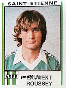 Sticker Laurent Roussey - Football France 1980-1981 n. 272 - Panini