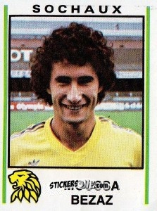 Sticker Moussa Bezaz - Football France 1980-1981 n. 276 - Panini