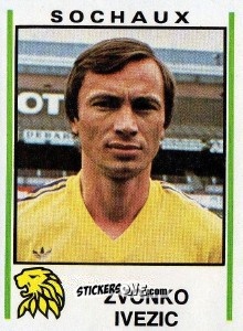 Sticker Zvonko Ivezic - Football France 1980-1981 n. 280 - Panini