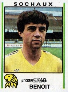 Sticker Eric Benoit - Football France 1980-1981 n. 281 - Panini