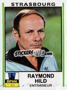 Sticker Raymond Hild - Football France 1980-1981 n. 291 - Panini