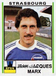 Sticker Jean-Jacques Marx - Football France 1980-1981 n. 293 - Panini