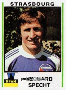 Sticker Leonard Specht - Football France 1980-1981 n. 294 - Panini