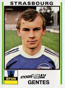 Sticker Remy Gentes - Football France 1980-1981 n. 300 - Panini