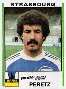 Sticker Viky Peretz - Football France 1980-1981 n. 301 - Panini