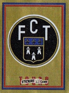 Sticker Ecusson - Football France 1980-1981 n. 307 - Panini