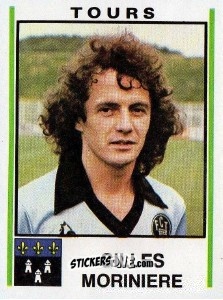 Figurina Gilles Moriniere - Football France 1980-1981 n. 310 - Panini