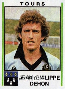 Sticker Jean-Philippe Dehon - Football France 1980-1981 n. 315 - Panini