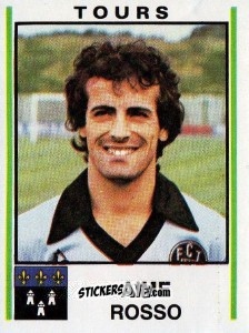 Sticker Aime Rosso - Football France 1980-1981 n. 317 - Panini