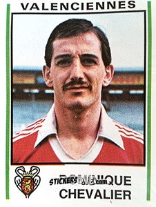 Figurina Dominique Chevalier - Football France 1980-1981 n. 327 - Panini
